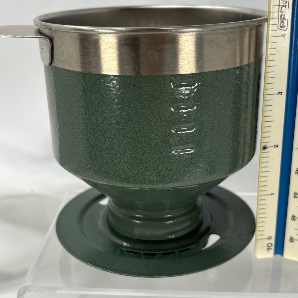 Stanley Classic Perfect-Brew Pour Over Set Hammertone Green Stainless Steel Mug - Picture 14 of 15